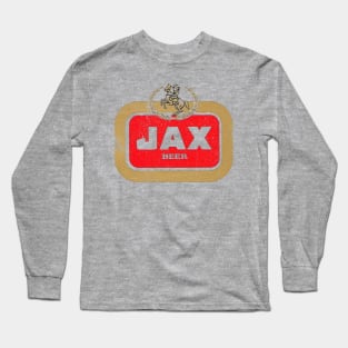 Jax Beer - vintage style label Long Sleeve T-Shirt